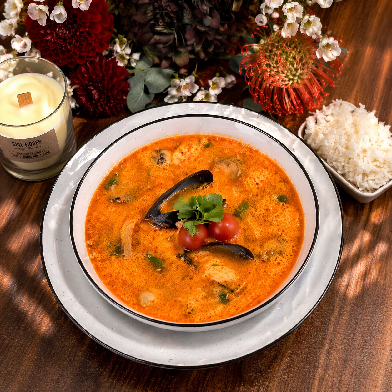 Tom Yam з Норвезьким Лососем — Sushi UA