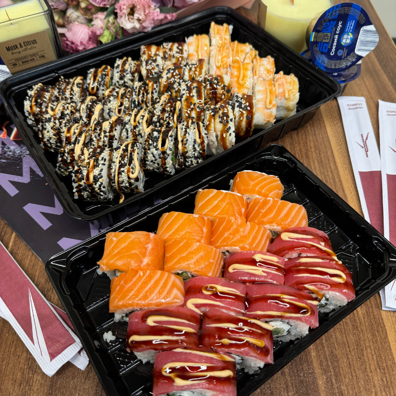 Set Philadelphia ХL ⭐Супер пропозиція – “Рол Футомакі Тунець в подарунок” — Sushi UA