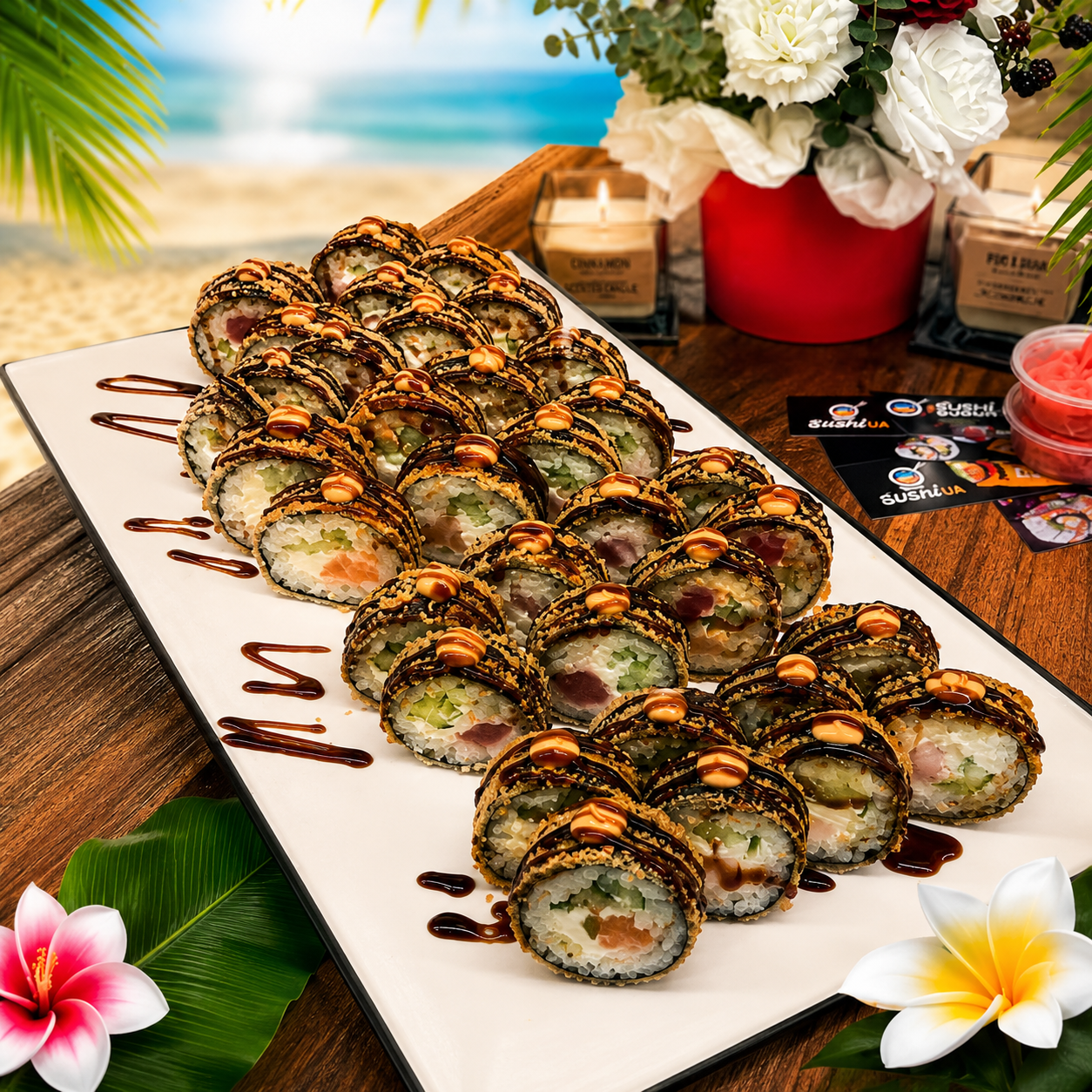 Set Tempura Double Fish — Sushi UA
