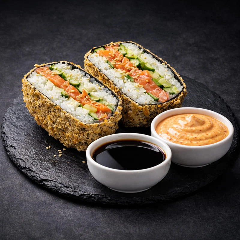 Суші Бургер з Лососем — Sushi UA